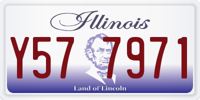 IL license plate Y577971