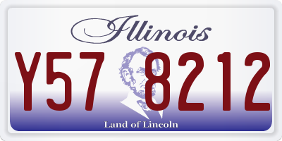 IL license plate Y578212