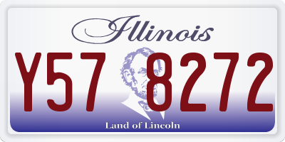 IL license plate Y578272