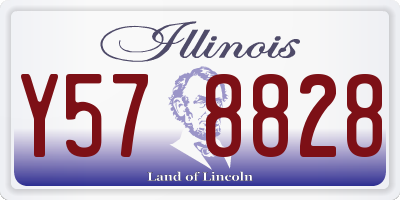 IL license plate Y578828