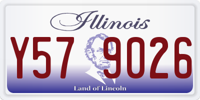 IL license plate Y579026