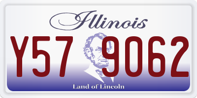 IL license plate Y579062