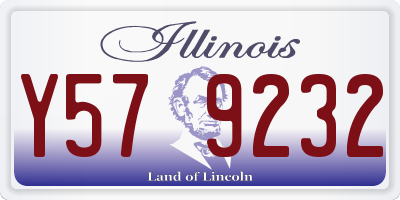 IL license plate Y579232