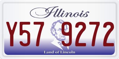 IL license plate Y579272