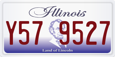 IL license plate Y579527