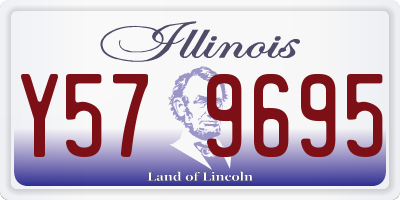 IL license plate Y579695