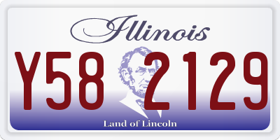 IL license plate Y582129
