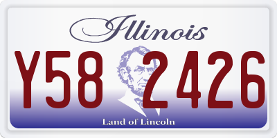 IL license plate Y582426