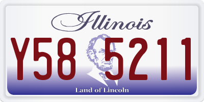 IL license plate Y585211