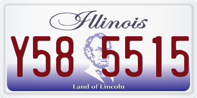 IL license plate Y585515