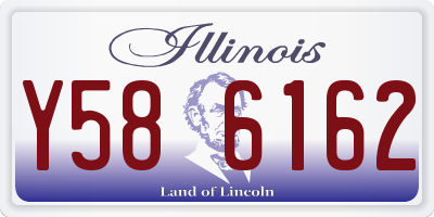 IL license plate Y586162