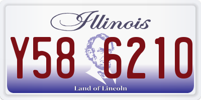 IL license plate Y586210