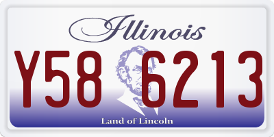 IL license plate Y586213