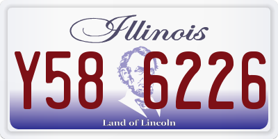IL license plate Y586226