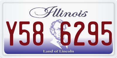 IL license plate Y586295