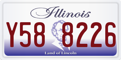 IL license plate Y588226
