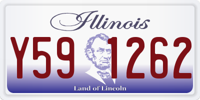 IL license plate Y591262