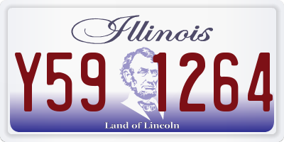 IL license plate Y591264