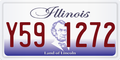 IL license plate Y591272