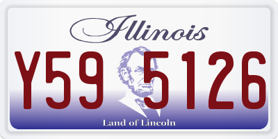 IL license plate Y595126
