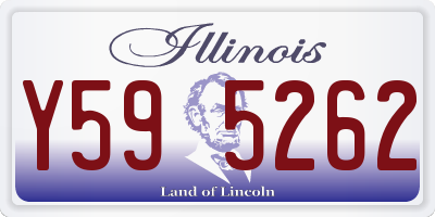 IL license plate Y595262