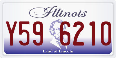 IL license plate Y596210