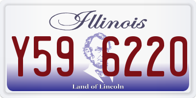 IL license plate Y596220