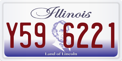 IL license plate Y596221