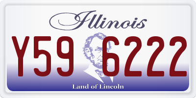 IL license plate Y596222