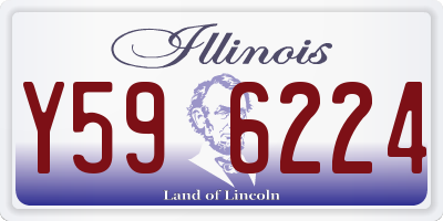 IL license plate Y596224