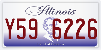 IL license plate Y596226
