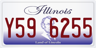 IL license plate Y596255