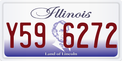 IL license plate Y596272