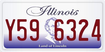 IL license plate Y596324