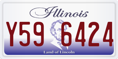 IL license plate Y596424