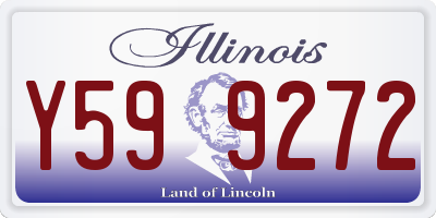 IL license plate Y599272