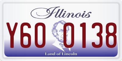 IL license plate Y600138