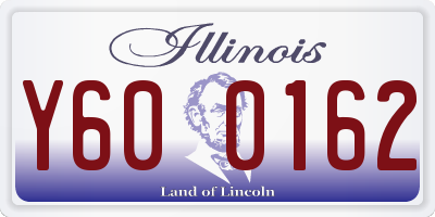 IL license plate Y600162