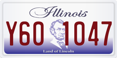 IL license plate Y601047