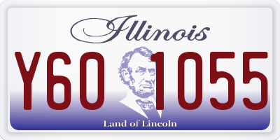 IL license plate Y601055