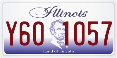 IL license plate Y601057