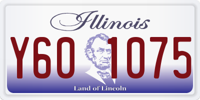 IL license plate Y601075