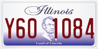 IL license plate Y601084