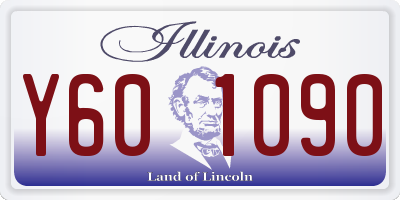 IL license plate Y601090