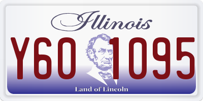 IL license plate Y601095
