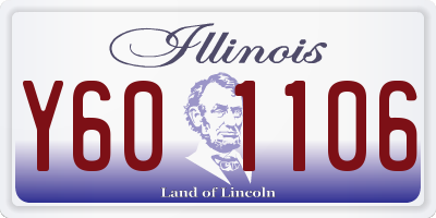 IL license plate Y601106