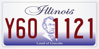 IL license plate Y601121
