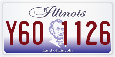 IL license plate Y601126