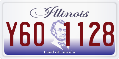 IL license plate Y601128