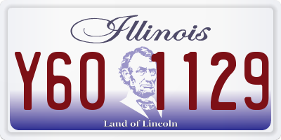 IL license plate Y601129
